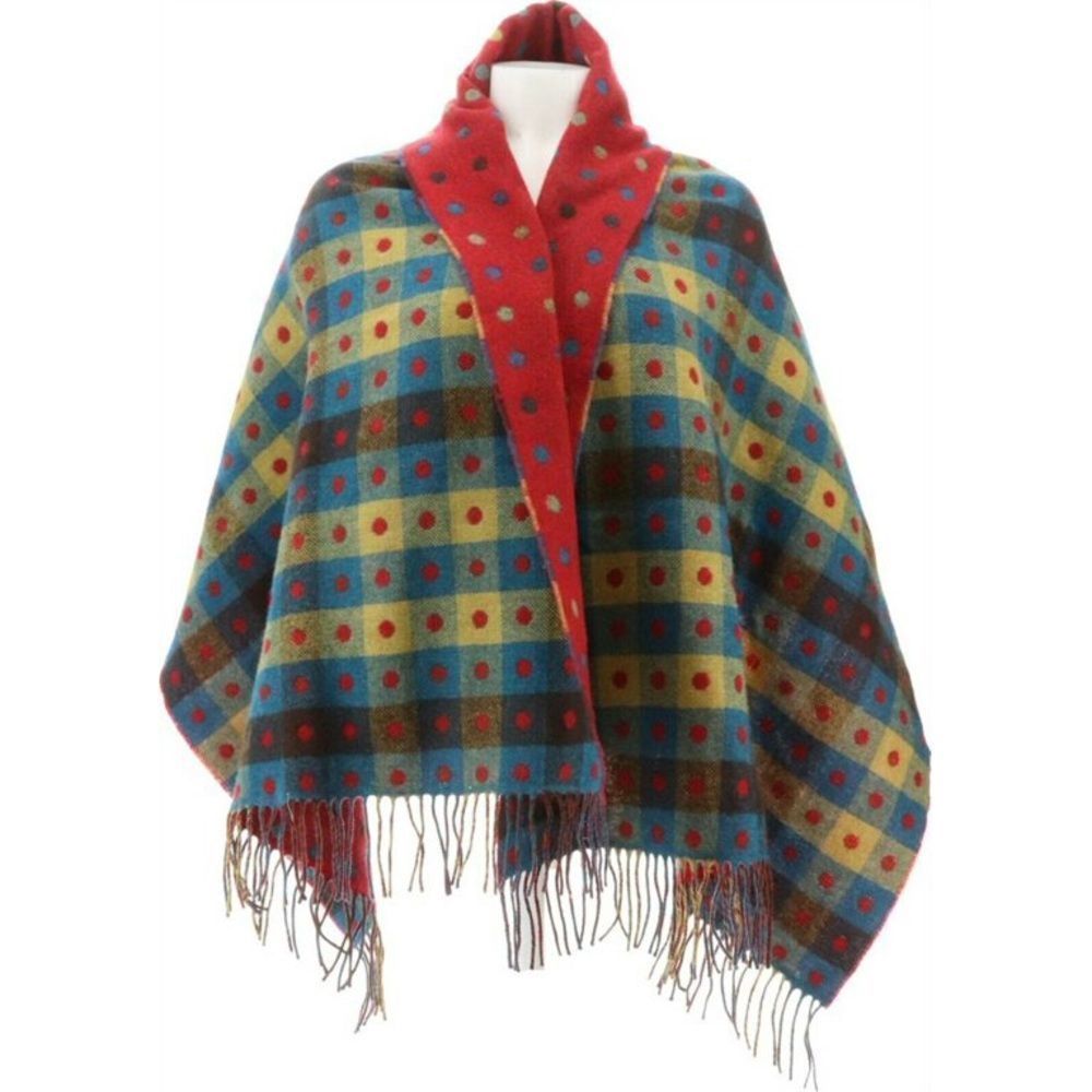 Foxford Woollen Mills Lambswool Reversible 27" X 75" Shawl